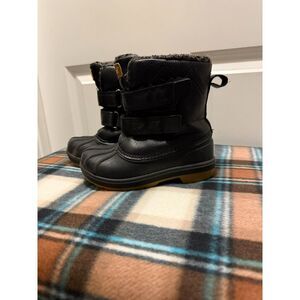 Cat & Jack KIDS size 10 waterproof winter boots, Duck boot style